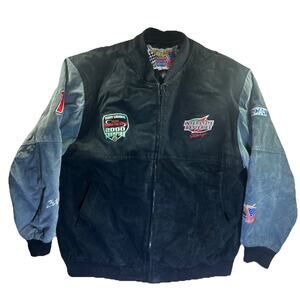 Vintage NASCAR Champion 2000 Jeff Hamilton Jacket Bobby Labonte Winston Cup XL
